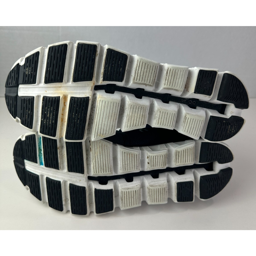 On Running Cloud 5 Shoes Black & White 59.98919 Men's Size 9 Running Sneakers - Picture 8 of 12